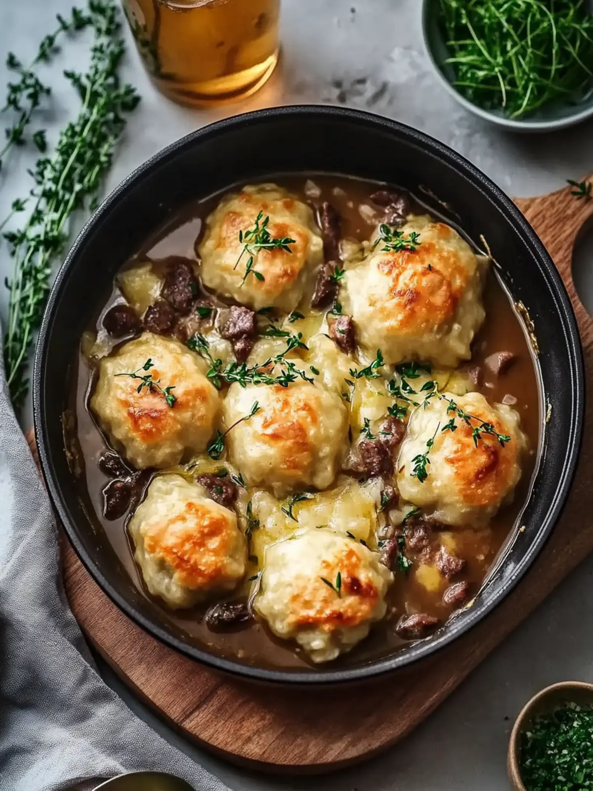 Hausgemachter Irischer Eintopf mit Cheddar-Dumplings: Wärme für die Seele 5 Hausgemachter Irischer Eintopf mit Cheddar-Dumplings
