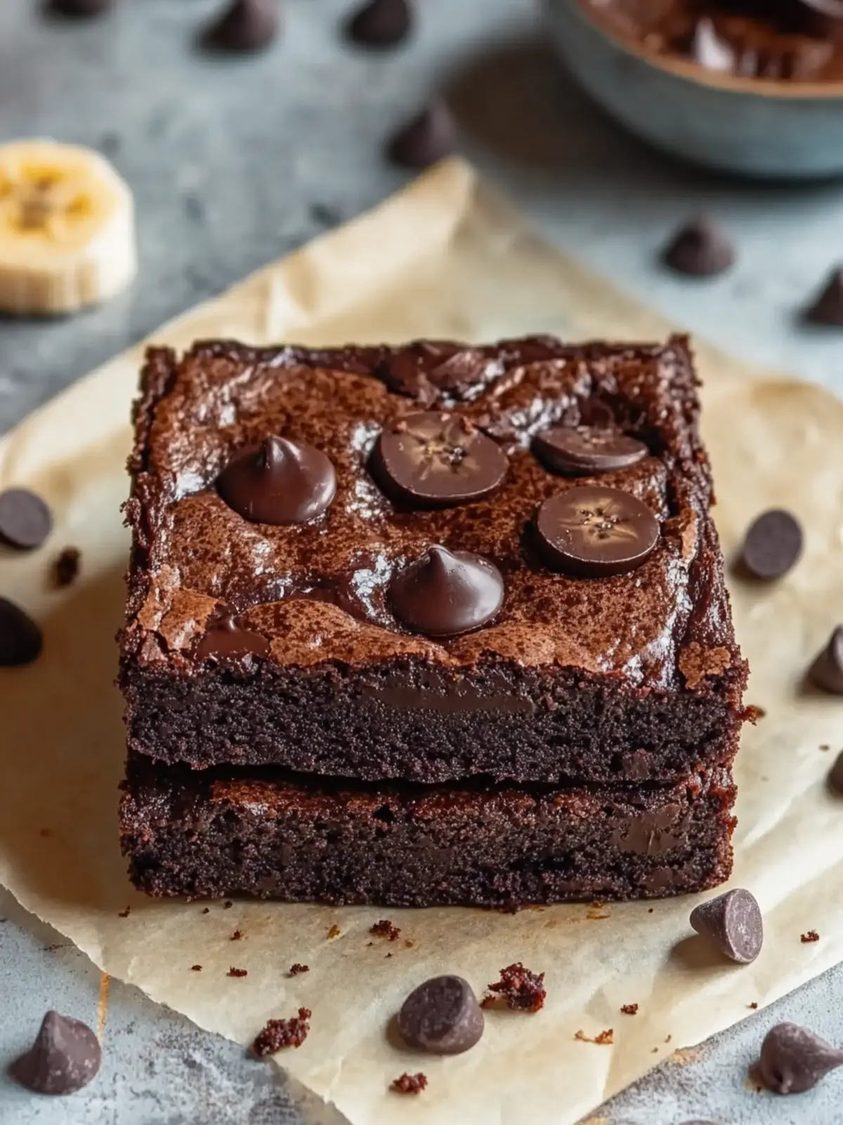 Veganer Mehlfreier Bananenbrownie – Uns Schokolade Verführen 5 Veganer Mehlfreier Bananenbrownie, den Sie immer wieder machen werden