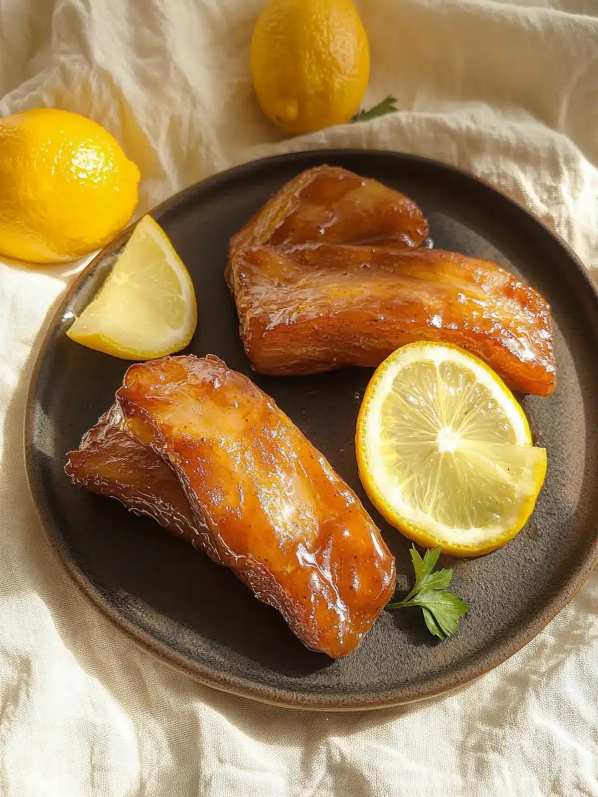 Saftige Rippchen aus der Heißluftfritteuse mit genialen Marinaden 5 Rippchen aus der Heißluftfritteuse