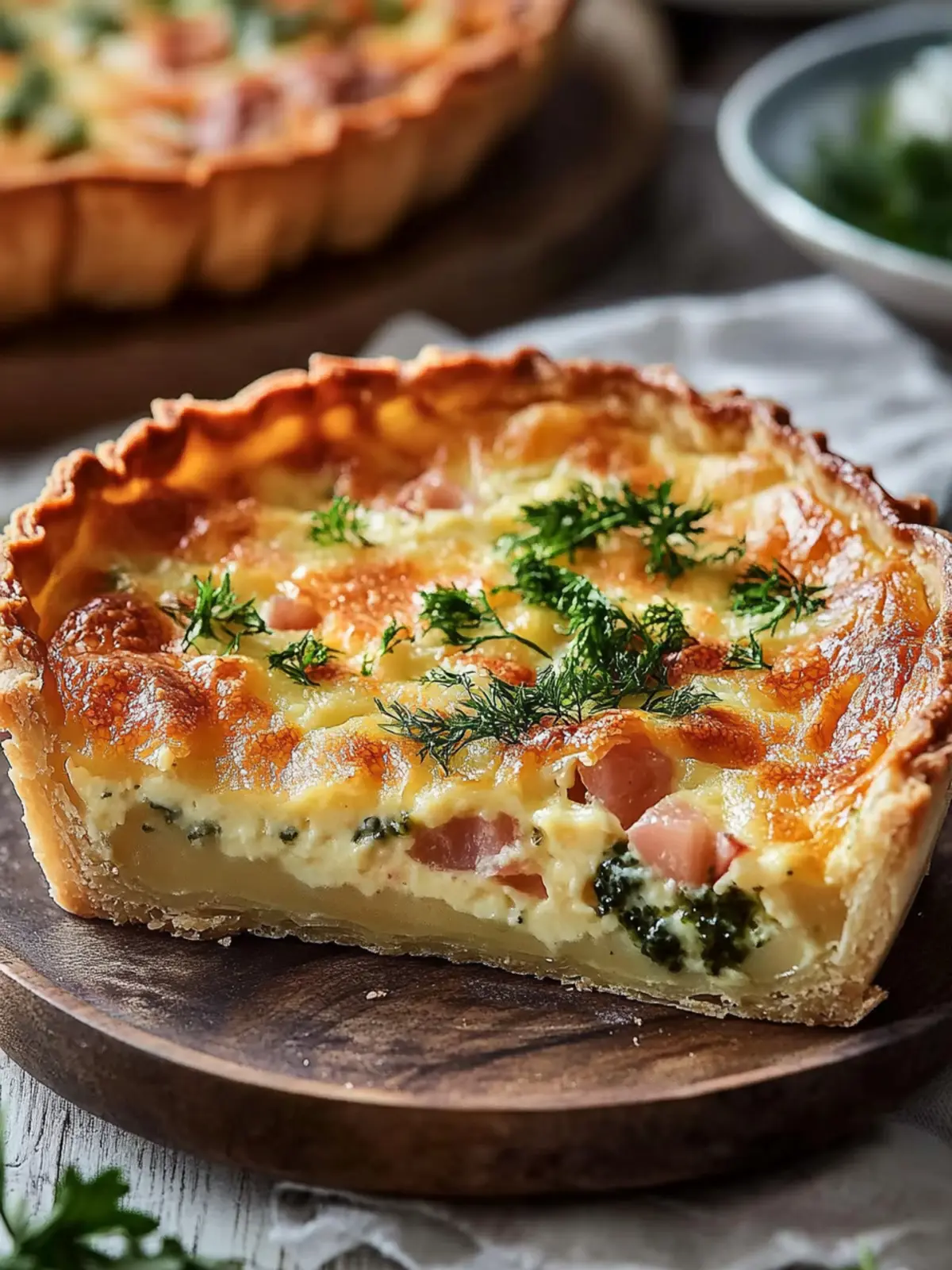 Räucherlachs-Quiche mit Spinat: Ein Genuss für dein Brunchfest 2 Räucherlachs-Quiche