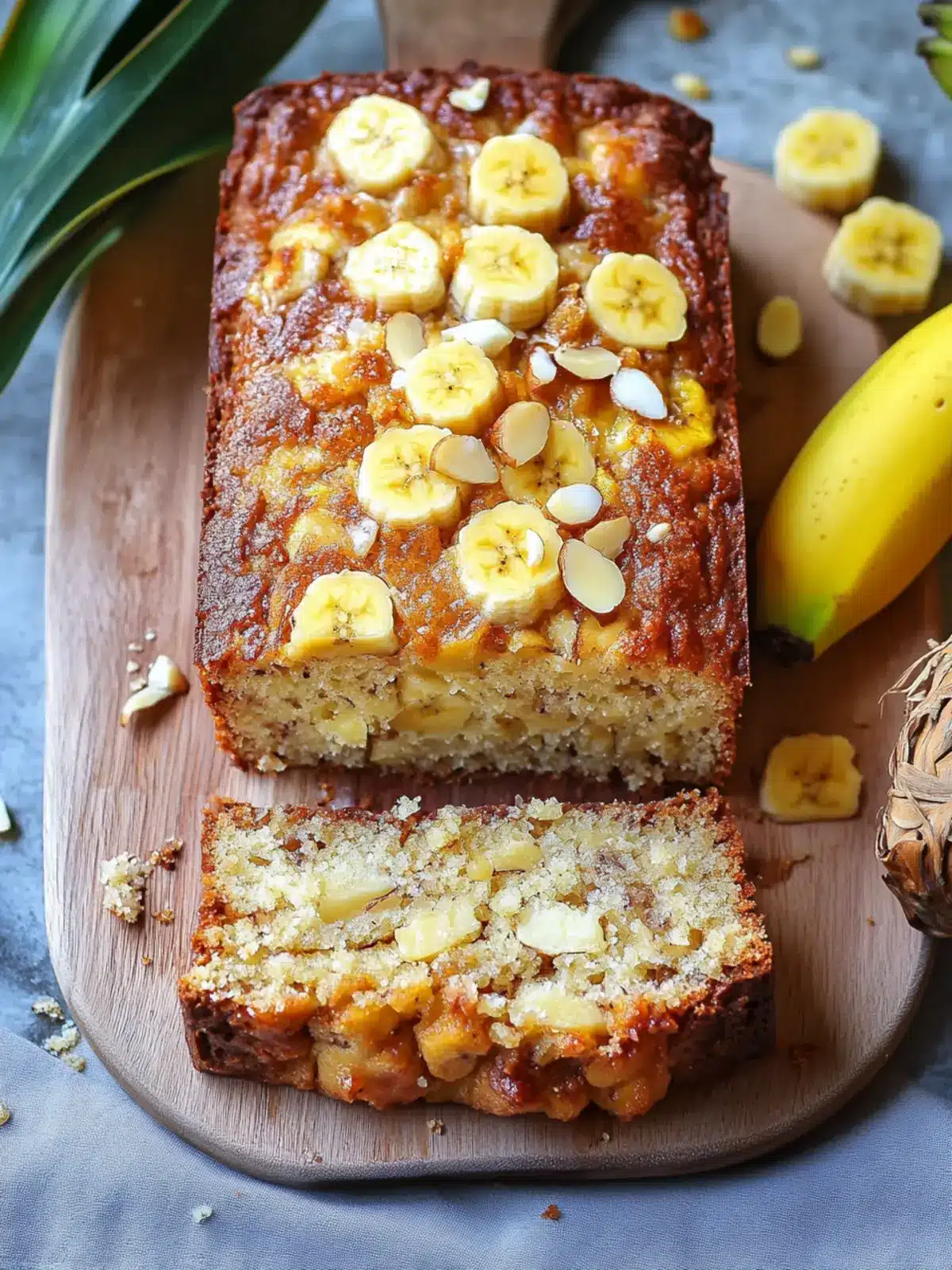 Hawaiian Bananenbrot mit Ananas, Kokosnüssen und Macadamianüssen – Ein tropisches Geschmackserlebnis! 2 Hawaiian Bananenbrot mit Ananas, Kokosnüssen und Macadamianüssen
