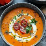 Cremige geröstete Knoblauch-Tomatensuppe für kuschelige Abende 45 Cremige geröstete Knoblauch-Tomatensuppe