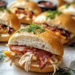 Hühnchen Speck Ranch Brötchen – Der Hit für jedes Buffet 42 Hühnchen Speck Ranch Brötchen