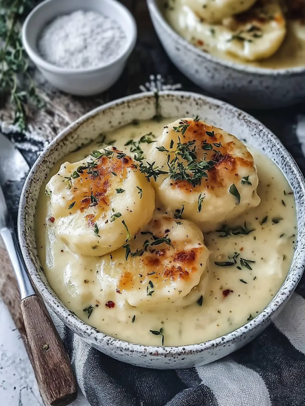 Cremige Knoblauchgarnele über Kartoffelbrei – Dein Wohlfühlessen 5 Cremige Knoblauchgarnele über Kartoffelbrei