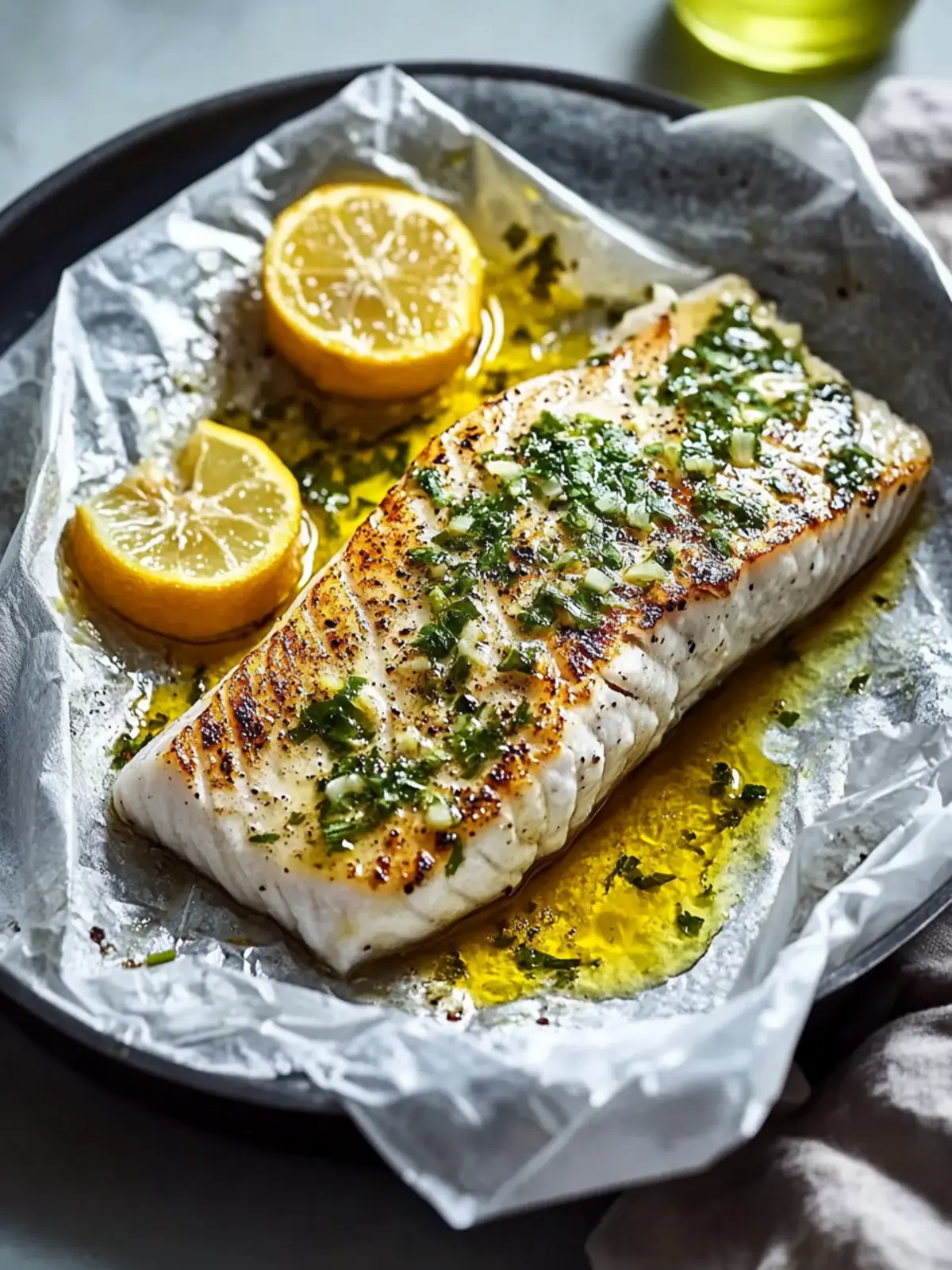 Einfach gegrillter Lachs in Folie mit Zitronen-Knoblauch-Kräuterbutter Genuss in 20 Minuten! 5 Einfach gegrillter Lachs in Folie mit Zitronen-Knoblauch-Kräuterbutter Genuss