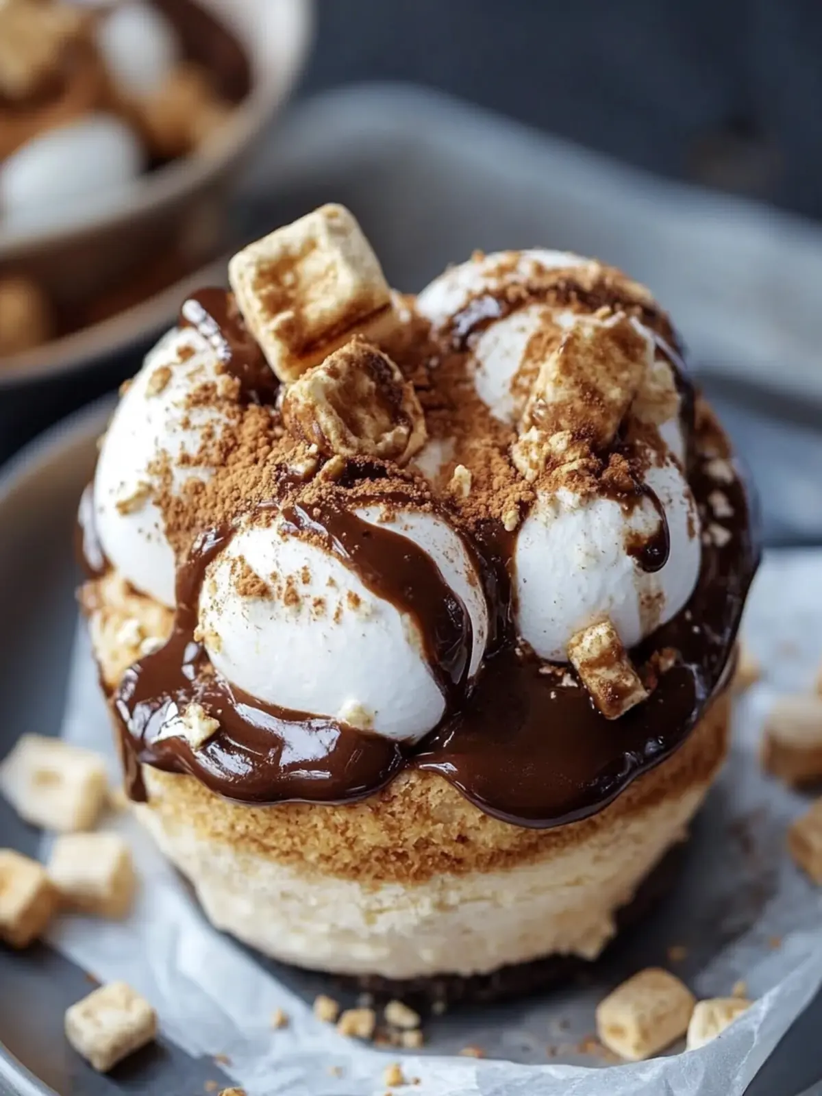 Klebrige S'mores Brötchen: Das perfekte Dessert für Zuhause 4 Klebrige S'mores Brötchen: Dein neues Lieblings-Hausgemachtes Dessert