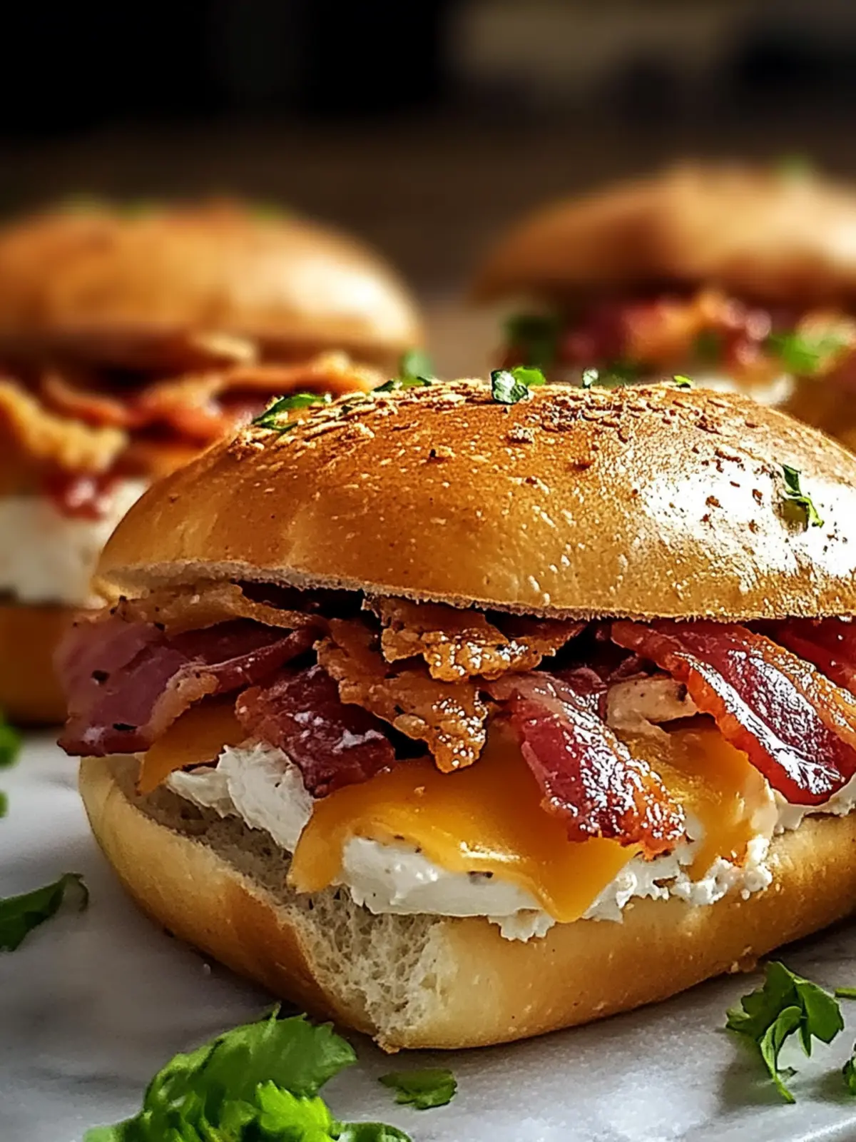 Hühnchen Speck Ranch Brötchen: Gesund und köstlich für alle 5 Hühnchen Speck Ranch Brötchen
