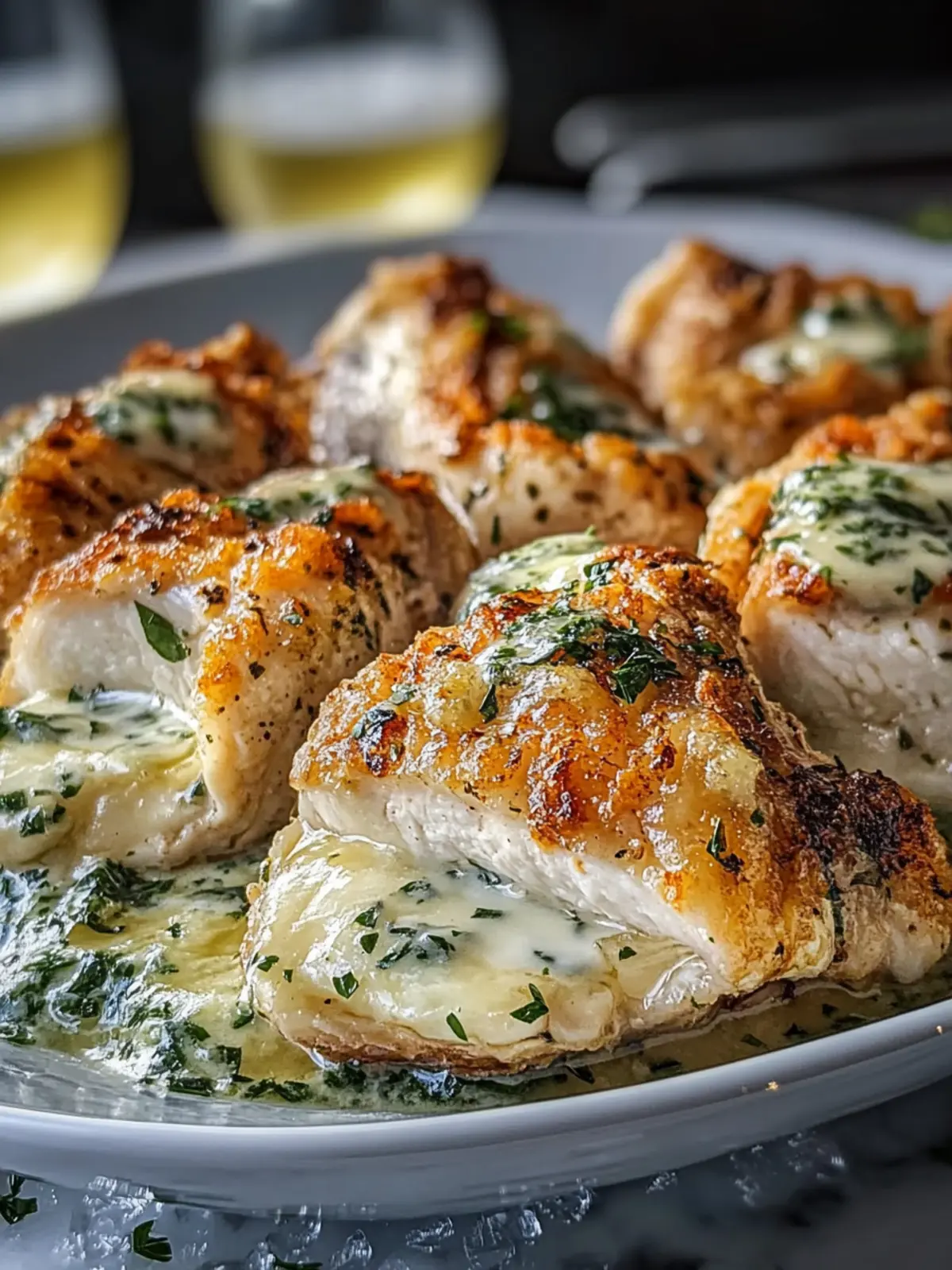 Unwiderstehliches Ruth's Chris Gefülltes Hähnchen: Blitzschnell und Glutenfrei 3 Unwiderstehliches Ruth's Chris Gefülltes Hähnchen Nachahmung