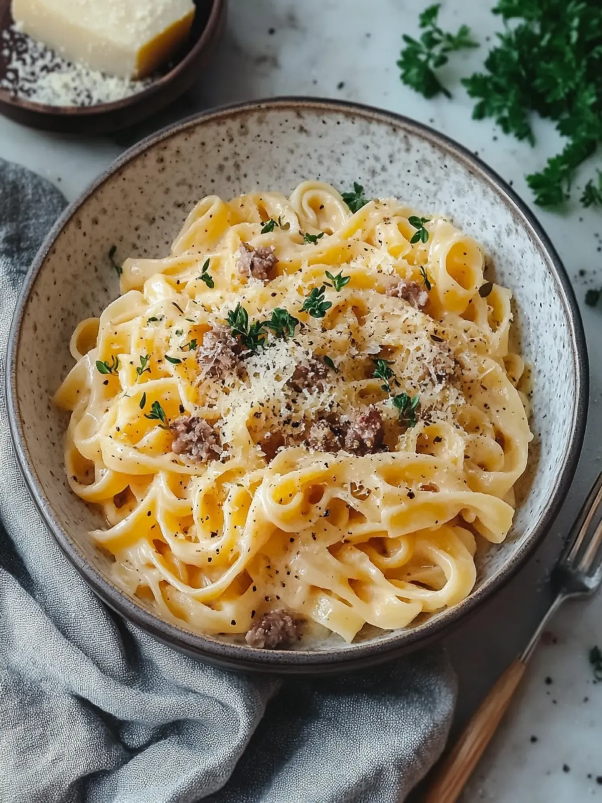Cremige Hackfleisch-Pasta: Dein neues Wohlfühlgericht! 4 Cremige Hackfleisch-Pasta