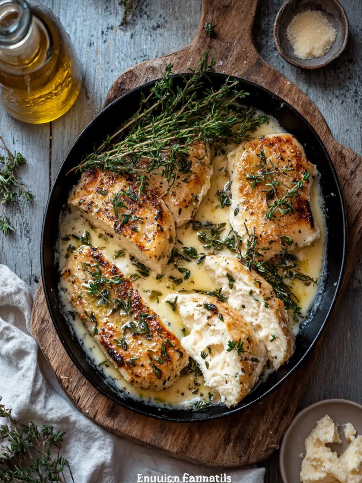 Frischkäse-Hühnchen: Einfache 5-Zutaten für Genuss pur 3 Frischkäse-Hühnchen (Einfache 5-Zutaten-Version)