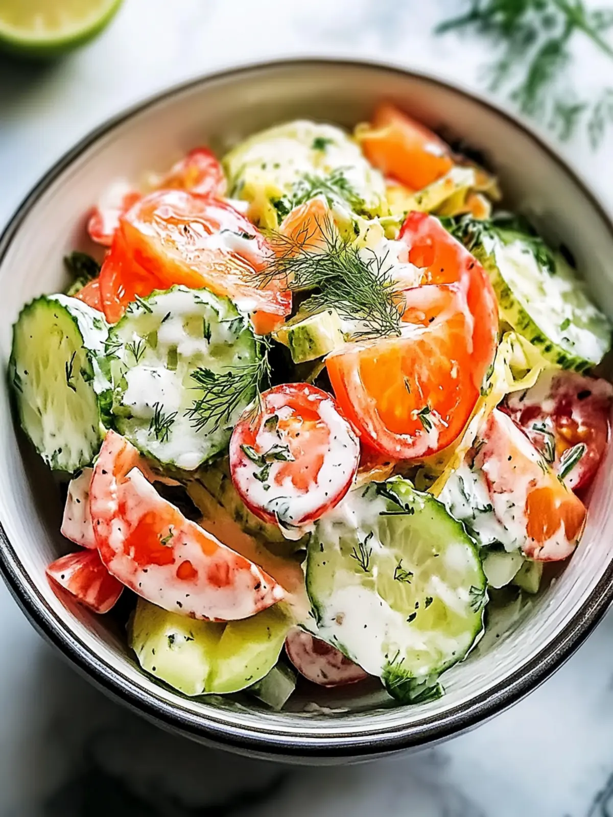 Erfrischender California-Rollen Gurkensalat in 10 Minuten 4 California-Rollen Gurkensalat