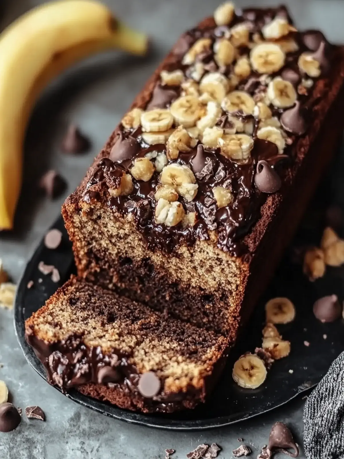 Perfekt Feuchtes Schokoladenstückchen Walnuss Bananenbrot Rezept für jedes Herz 2 Perfekt Feuchtes Schokoladenstückchen Walnuss Bananenbrot Rezept