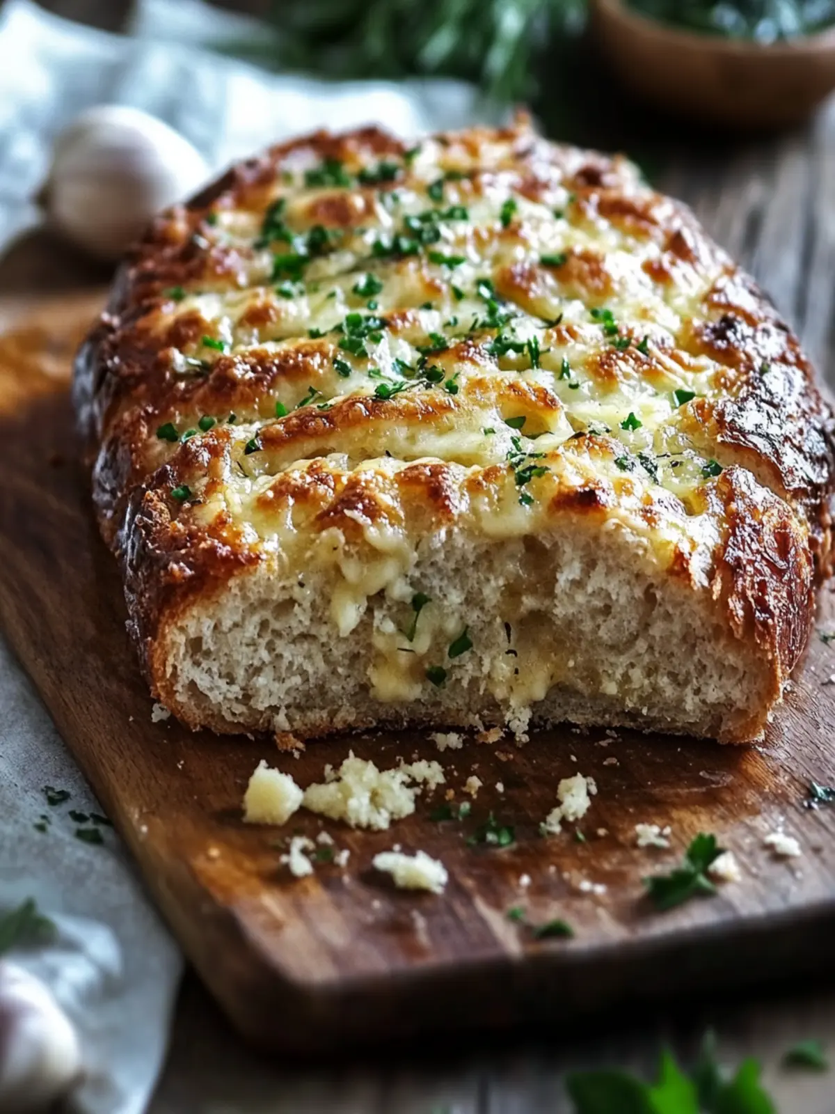 Himmlisches Knoblauch-Parmesan-Fleischbrot für Gemütliche Abende 2 Himmlisches Knoblauch-Parmesan-Fleischbrot für Gemütliche Nächte