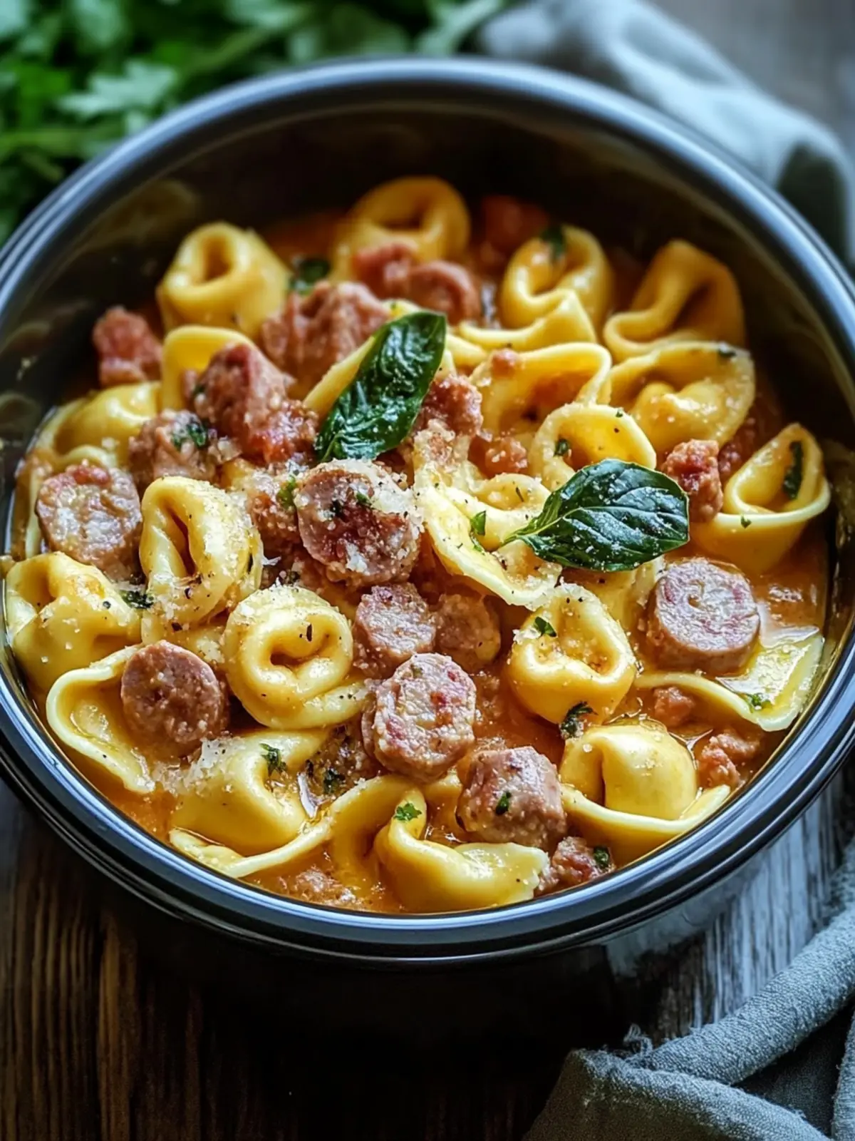 Crockpot Käse Tortellini und Wurst für Gemütliche Nächte entdecken 4 Crockpot Käse Tortellini und Wurst für Gemütliche Nächte