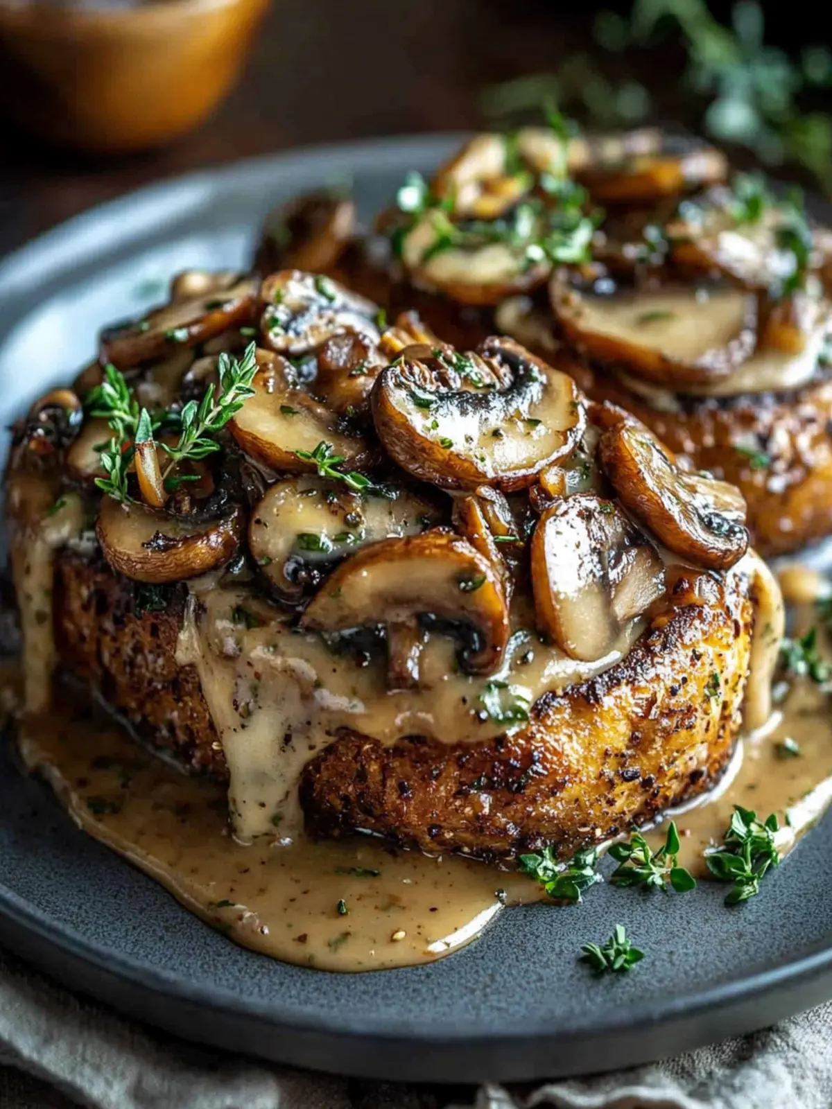 Klassischer Hackbraten mit reichhaltiger Pilzsauce – Der perfekte Seelenwärmer 3 Klassischer Hackbraten mit reichhaltiger Pilzsauce – Komfortnahrung vom Feinsten