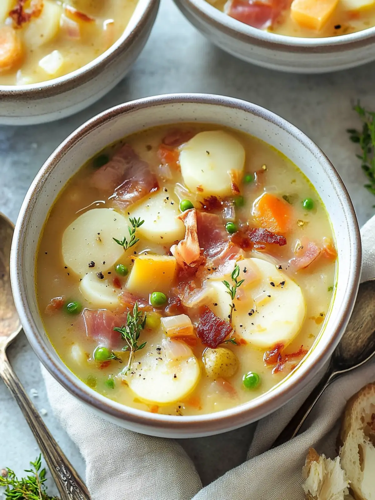 Irische Speck-, Kohl- und Kartoffelsuppe: Gemütlich und Herzhaft 2 Irisches Speck-, Kohl- und Kartoffelsuppe