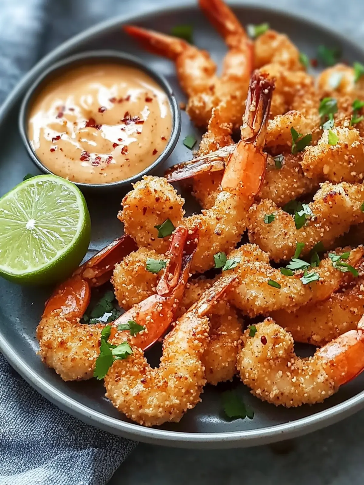 Knusprige Kokosnuss-Garnelen mit süßem Chili-Mayo Freude 5 Knusprige Kokosnuss-Garnelen mit süßem Chili-Mayo Rezept Freude