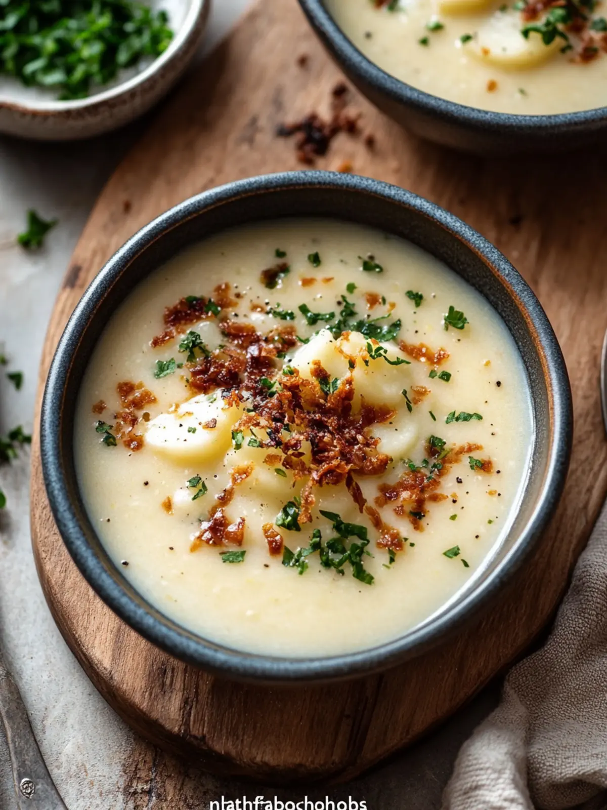 Klassische gefüllte Kartoffelsuppe: Genuss in jedem Löffel 2 Klassische gefüllte Kartoffelsuppe