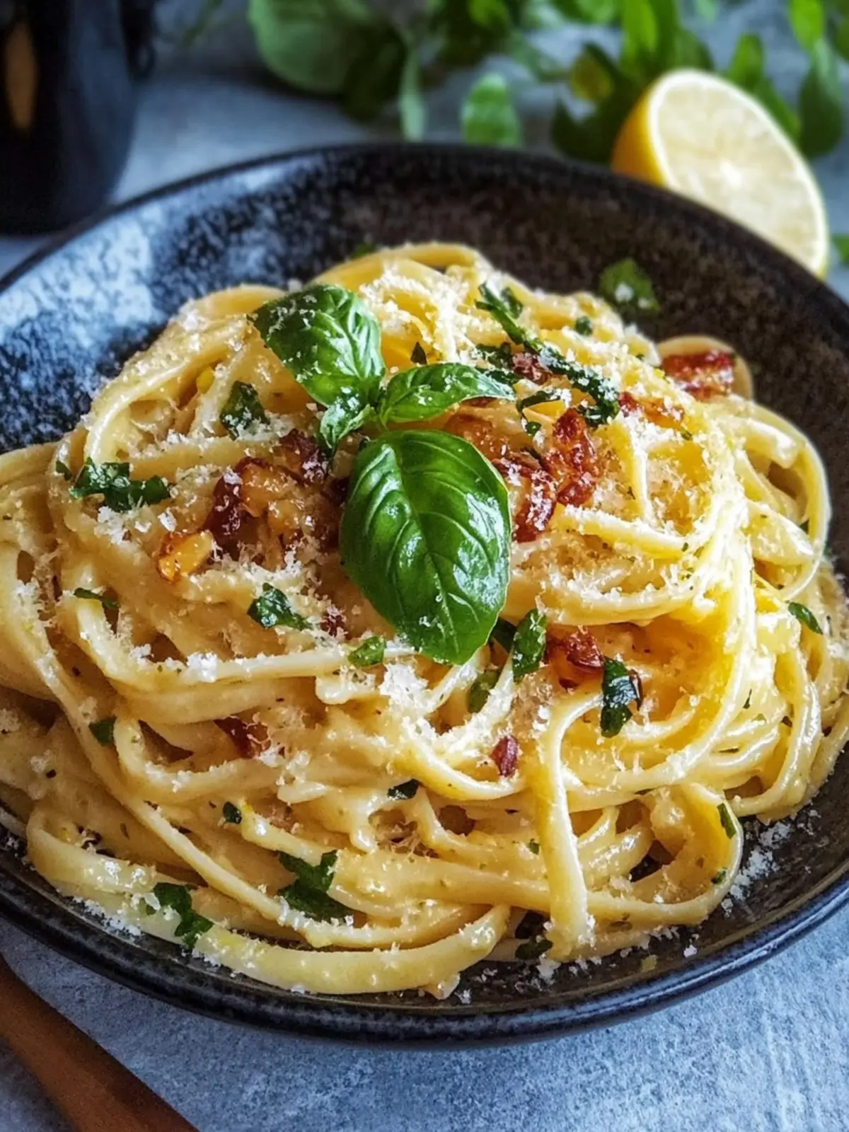 Cremige Ein-Topf Zitronenbutter Garnelen Pasta für Eilige Abendessen 3 Cremige Ein-Topf Zitronenbutter Garnelen Pasta Rezept Einfach und Perfekt für Abendessen