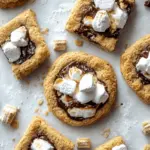Süße S’mores-Kekse mit Schokolade und zartem Marshmallow 7 S’mores-Keks
