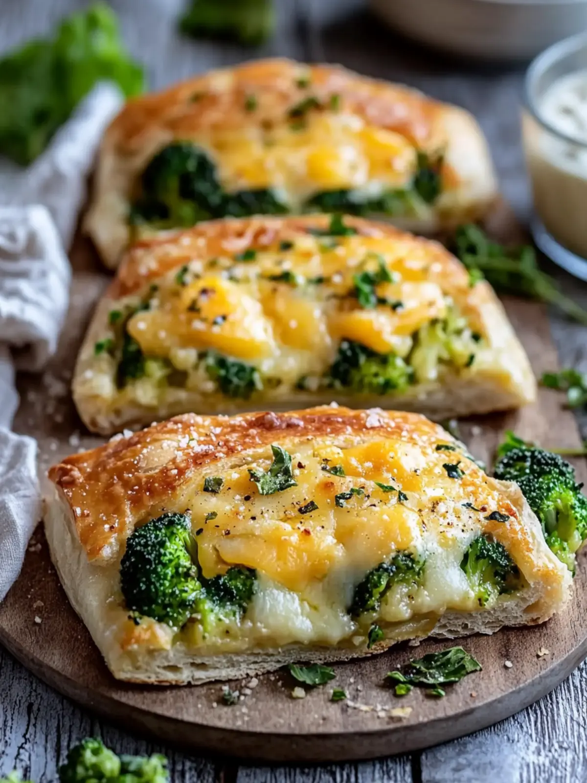 Brokkoli-Käse gefüllte Hähnchenbrüste für ein schnelles Abendessen 4 Brokkoli-Käse gefüllte Hähnchenbrüste