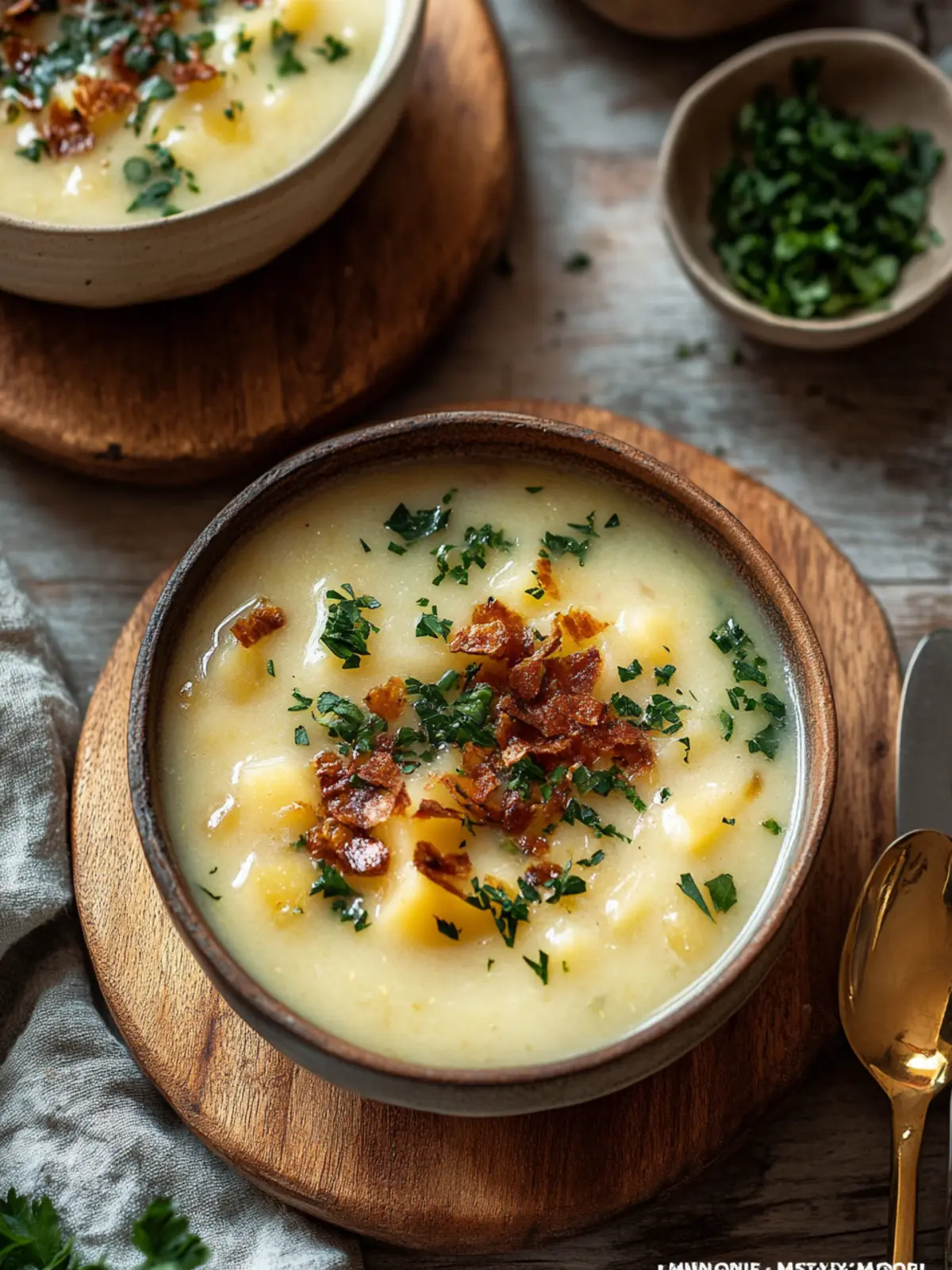 Klassische gefüllte Kartoffelsuppe: Genuss in jedem Löffel 3 Klassische gefüllte Kartoffelsuppe