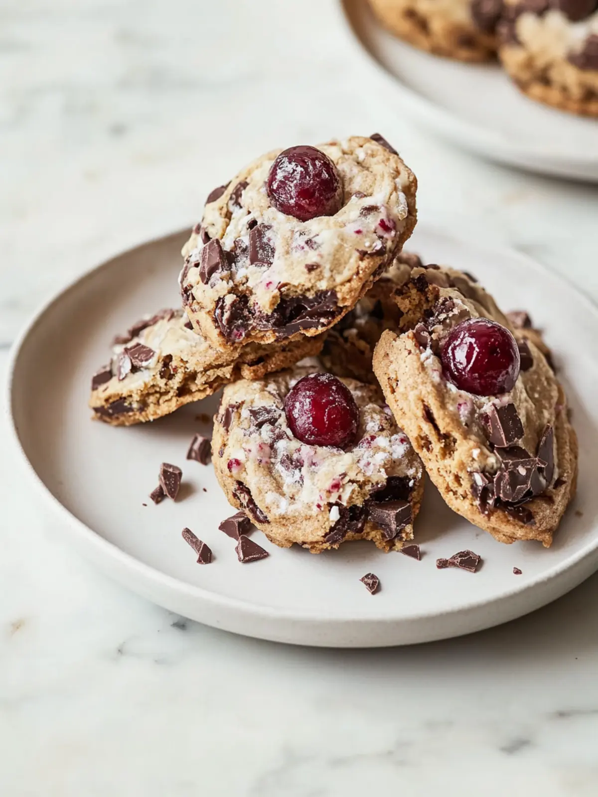 Braune Butter Kirsche Schokoladenstückchen Kekse für Genießer 5 Braune Butter Kirsche Schokoladenstückchen Kekse