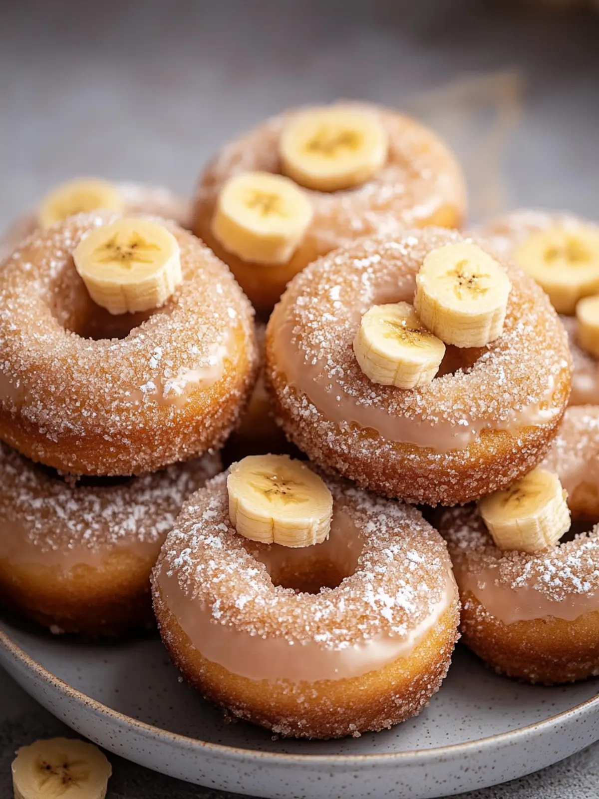 Saftige gebratene Bananen-Donuts für den perfekten Start 2 Gebratene Bananen-Donut