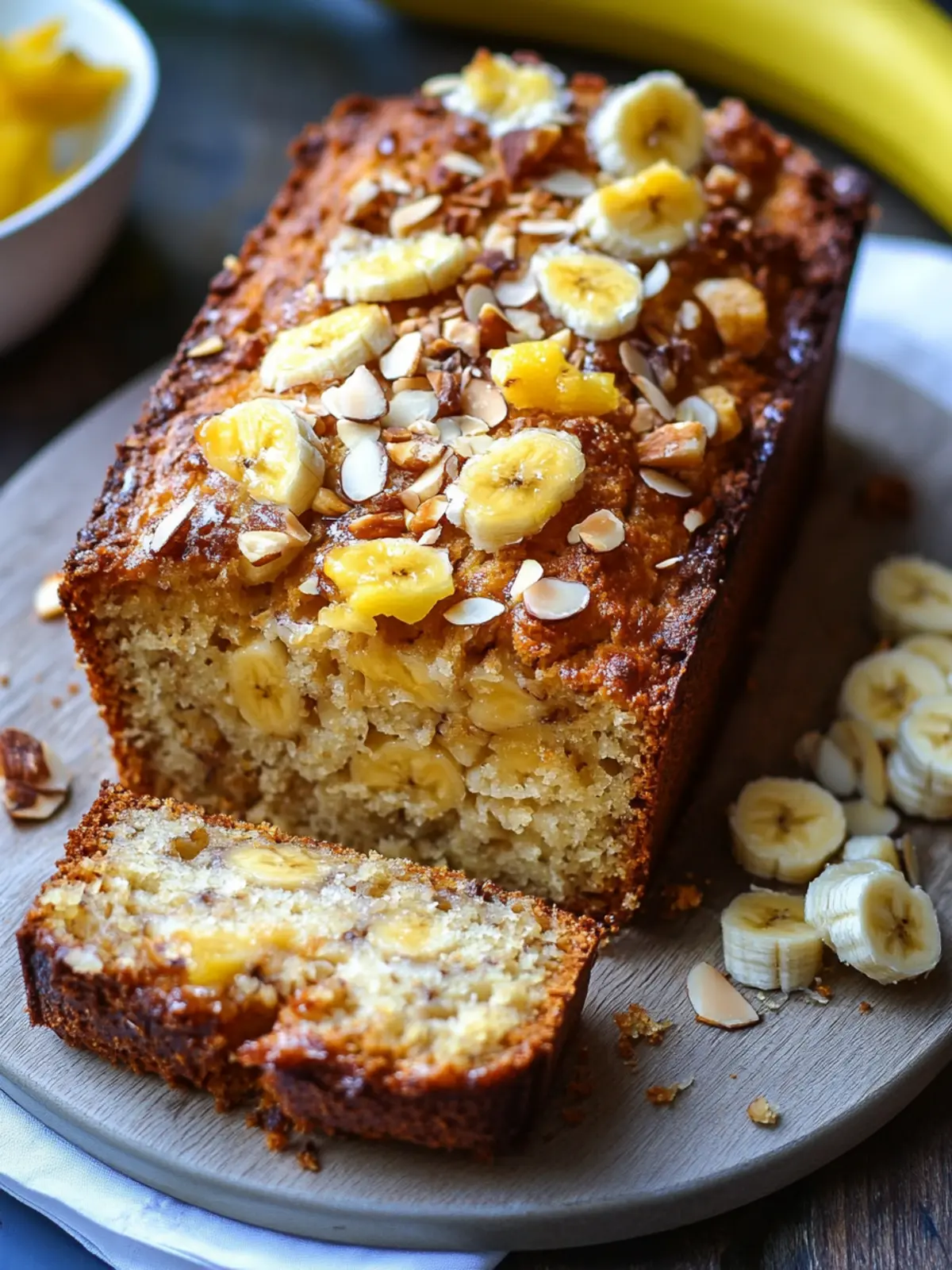 Hawaiian Bananenbrot mit Ananas, Kokosnüssen und Macadamianüssen – Ein tropisches Geschmackserlebnis! 5 Hawaiian Bananenbrot mit Ananas, Kokosnüssen und Macadamianüssen