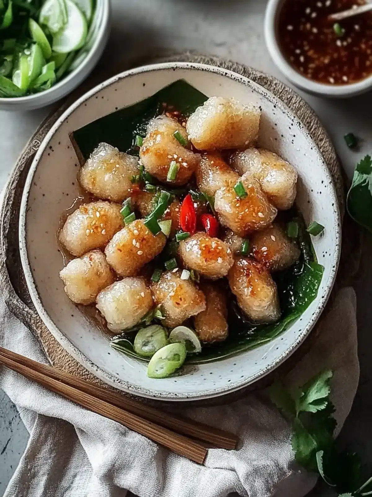 Knusprige thailändische Hähnchenbissen für den perfekten Snack 4 Knusprige thailändische Hähnchenbissen