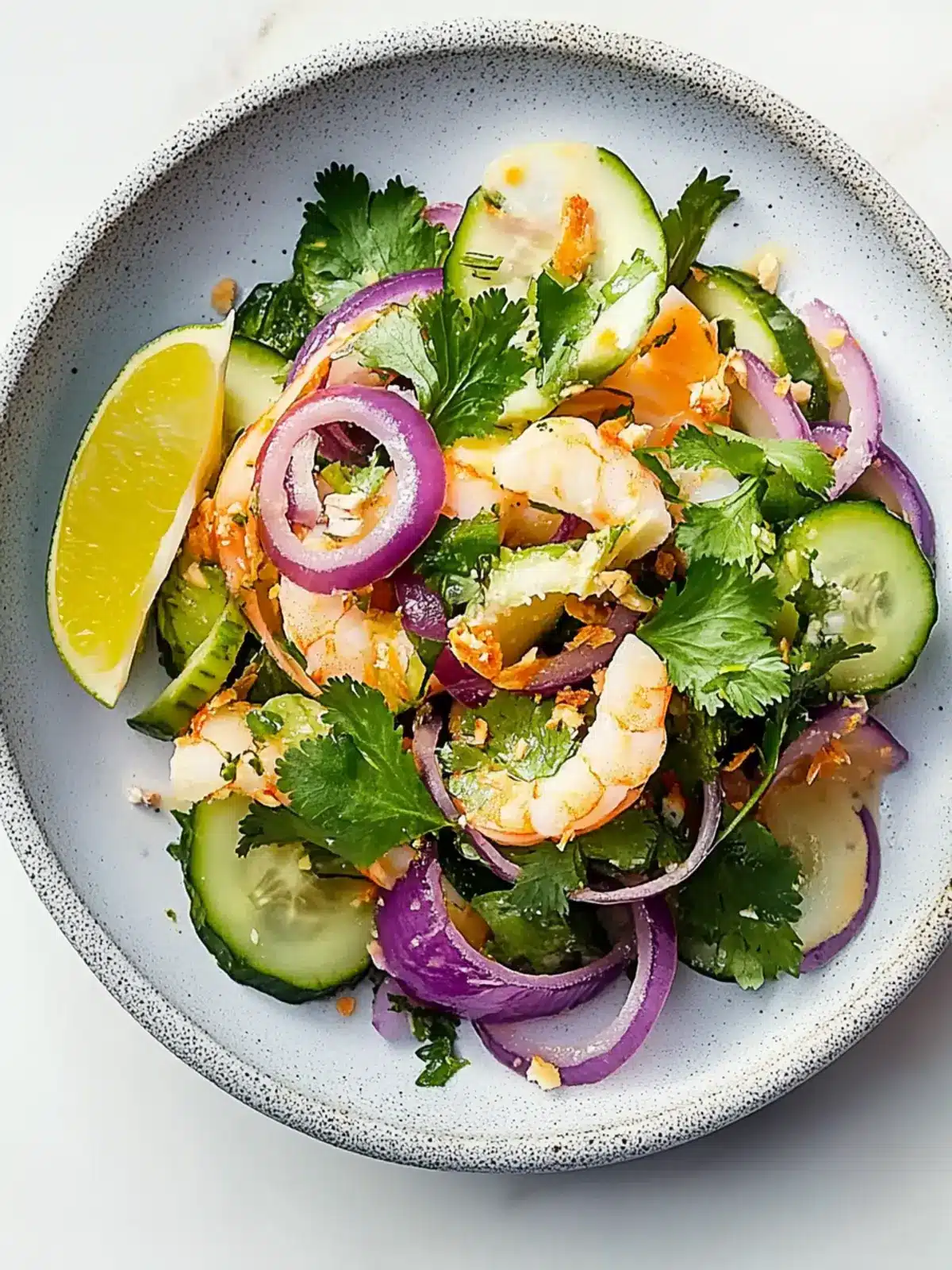 Saftiger thailändischer Gurkensalat für erfrischende Sommertage 5 Saftiger thailändischer Gurkensalat