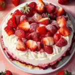 Erfrischender Fanta-Kuchen mit Erdbeeren für jede Feier 45 Fanta-Kuchen mit Erdbeeren