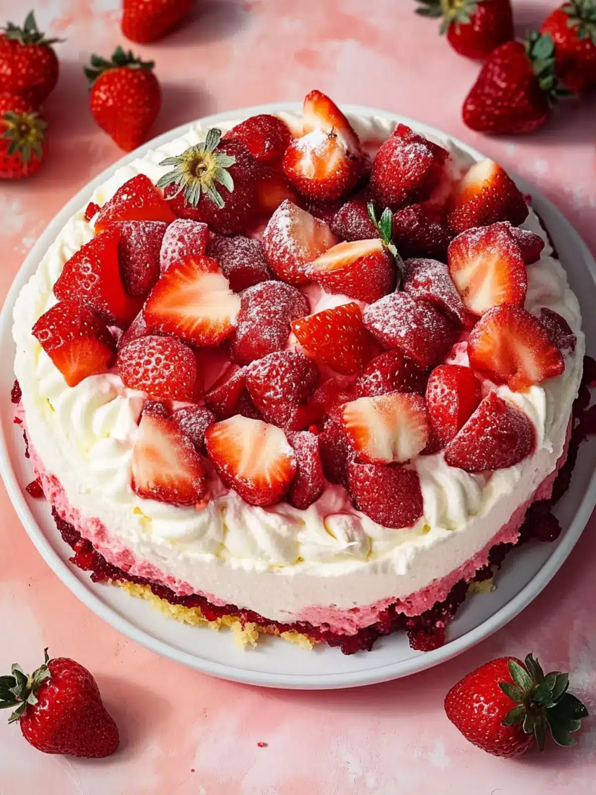 Erfrischender Fanta-Kuchen mit Erdbeeren für jede Feier 5 Fanta-Kuchen mit Erdbeeren