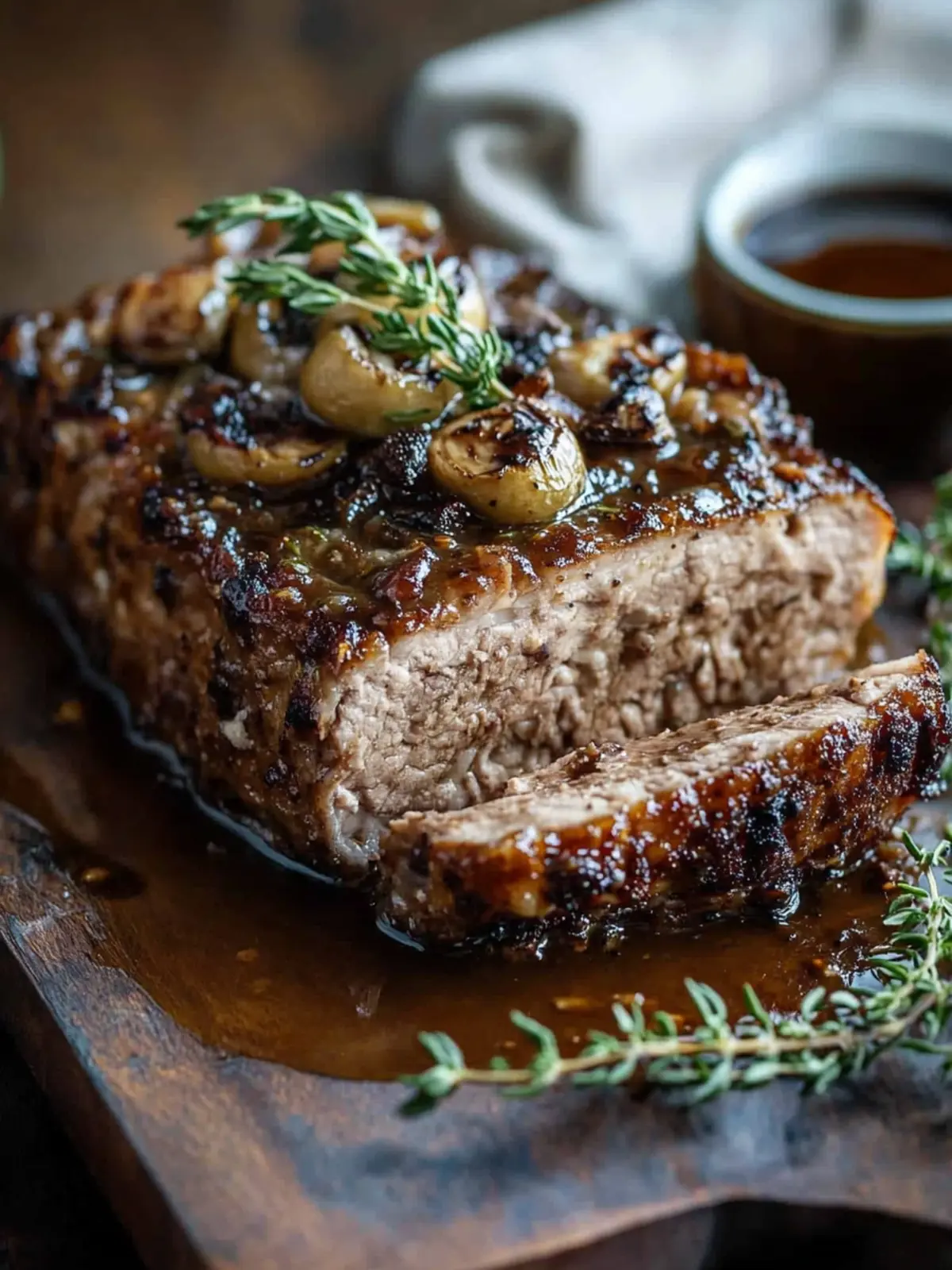 Klassischer Hackbraten mit Pilzsauce – Ein Komfortessen, das begeistert 2 Klassischer Hackbraten mit reichhaltiger Pilzsauce – Komfortessen vom Feinsten