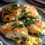 Brokkoli-Cheddar gefüllte Hähnchenbrustfilets: Einfach unwiderstehlich 9 Brokkoli-Cheddar gefüllte Hähnchenbrustfilets