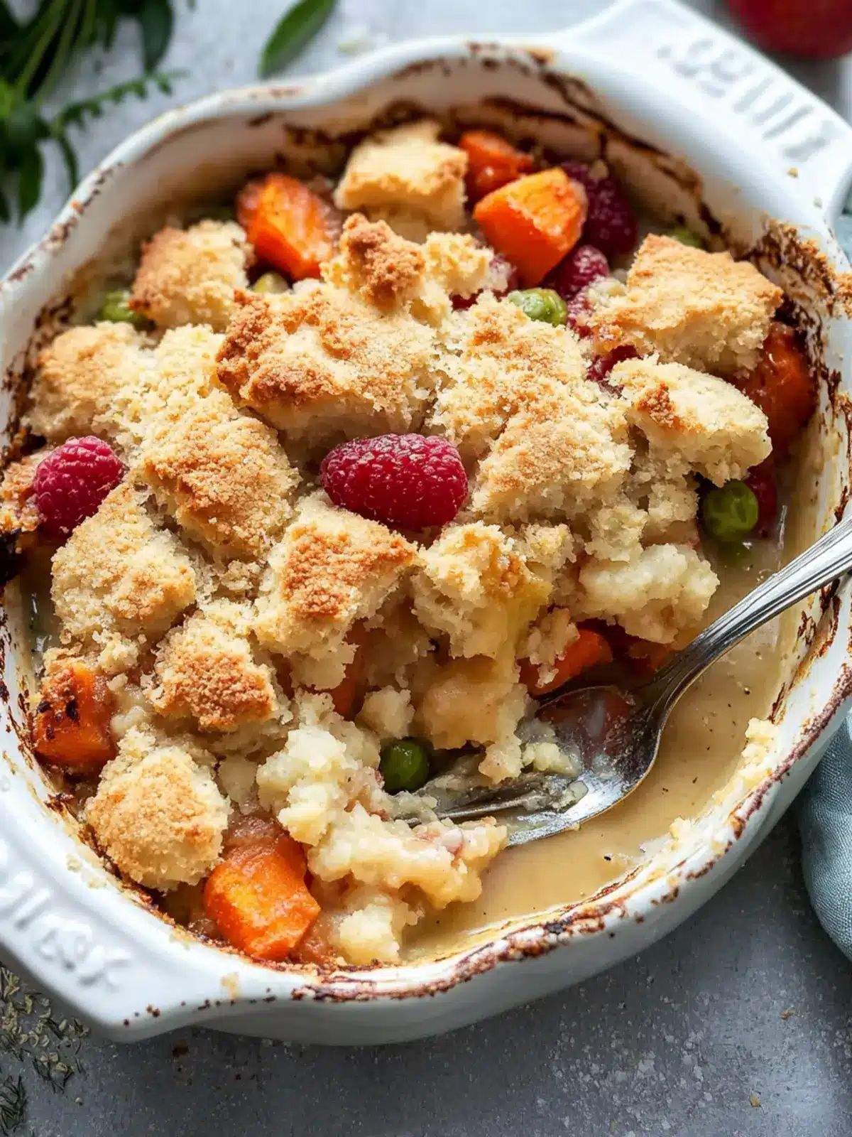 Hühnchen-Cobbler: Das herzliche Familienrezept für Gemütlichkeit 5 Hühnchen-Cobbler