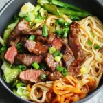 Garnelen & Teriyaki Steak Nudeln: Dein schnelles Abendessen 8 Garnelen & Teriyaki Steak Nudeln