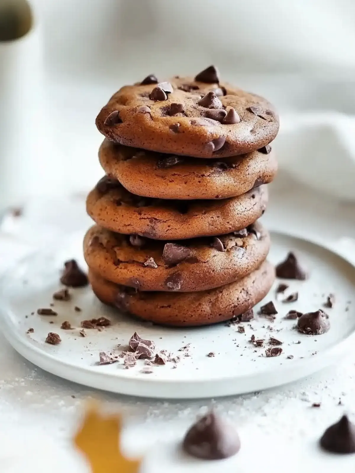 Einfache Kürbis-Schokoladenkekse mit Melasse für herbstliche Freude 3 Einfache Kürbis-Schokoladenkekse mit Melasse