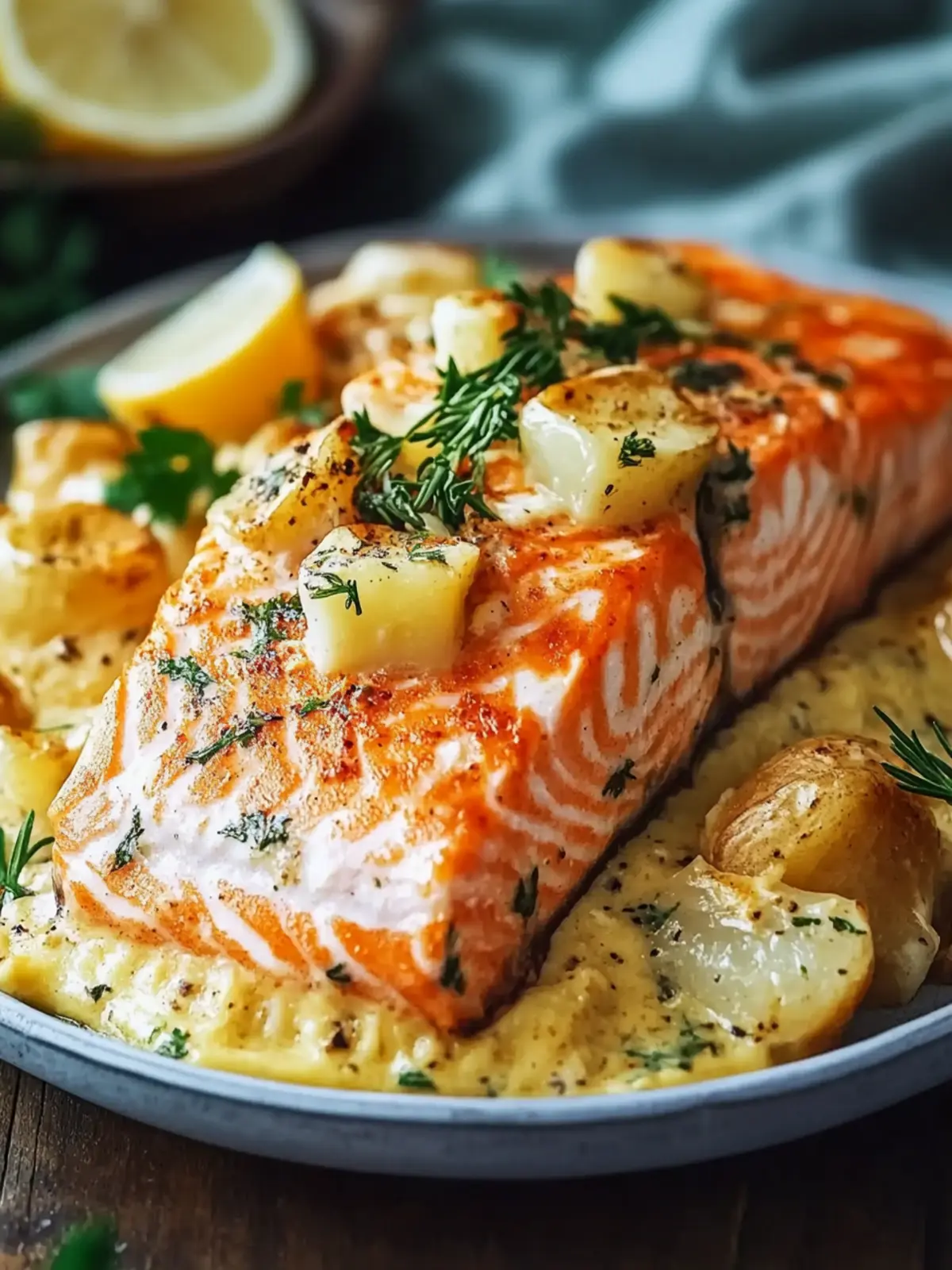 Krabben- und Garnelengefüllter Lachs für dein Luxusdinner 5 Krabben- und Garnelengefüllter Lachs für ein luxuriöses Dinner-Erlebnis