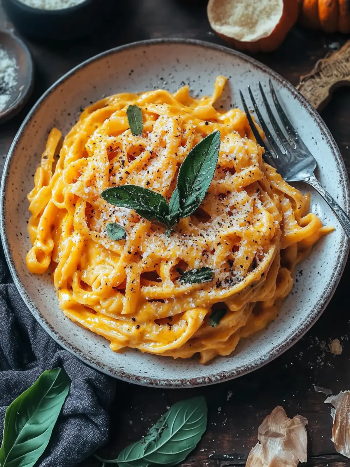 Cremige Butternut-Kürbis-Pasta für gemütliche Herbstabende 2 Cremige Butternut-Kürbis-Pasta für gemütliche Herbstnächte