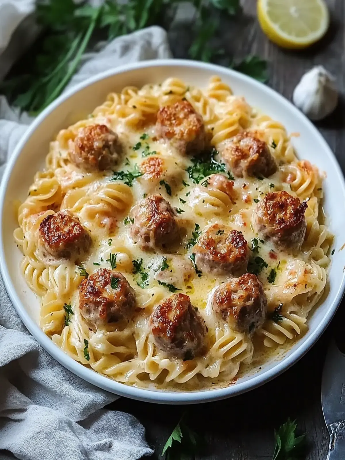 Herzhafter Schwedenfleischbällchen-Pasta-Auflauf für Familie und Freunde 5 Herzhafter Schwedenfleischbällchen-Pasta-Auflauf, den jeder lieben wird