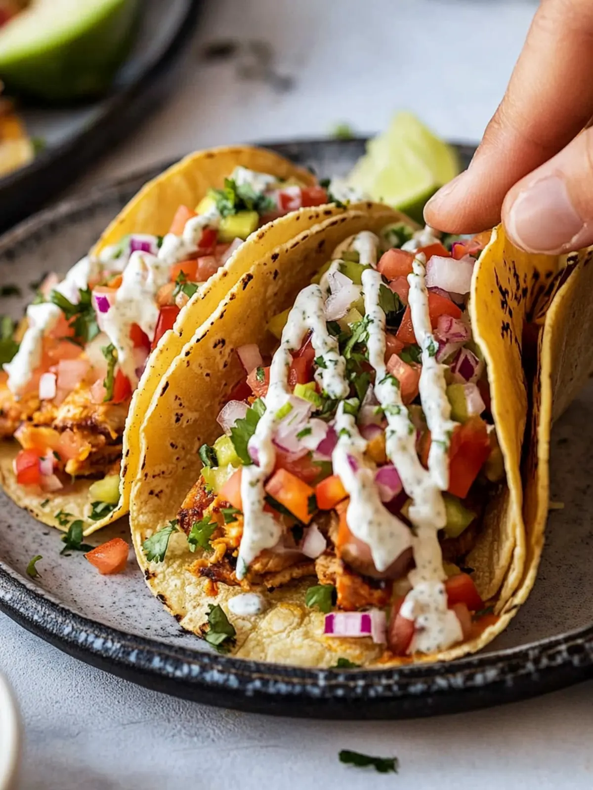 Krönungs-Hühnchen-Tacos – Fusionsküche für jeden Anlass 3 Krönungs-Hühnchen-Tacos – Die ultimative Fusionsküche