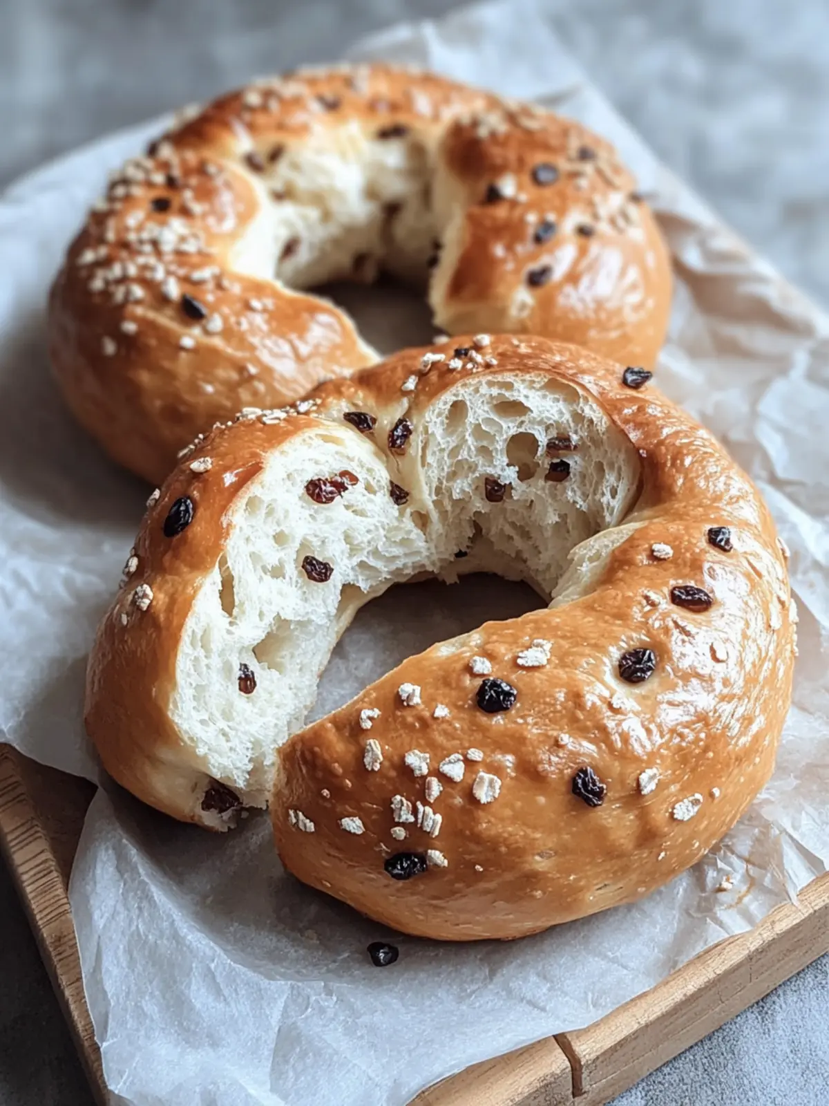 Zimt-Rosinen-Bagels: Frisch und selbstgemacht zum Frühstück 5 Zimt-Rosinen-Bagels