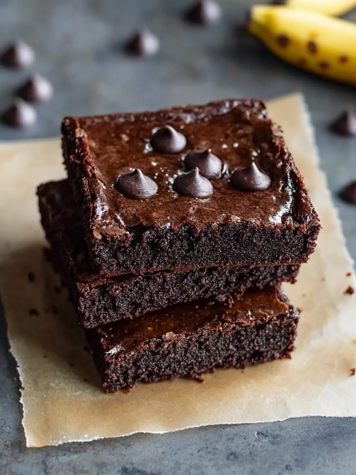 Veganer Mehlfreier Bananenbrownie – Uns Schokolade Verführen 4 Veganer Mehlfreier Bananenbrownie, den Sie immer wieder machen werden