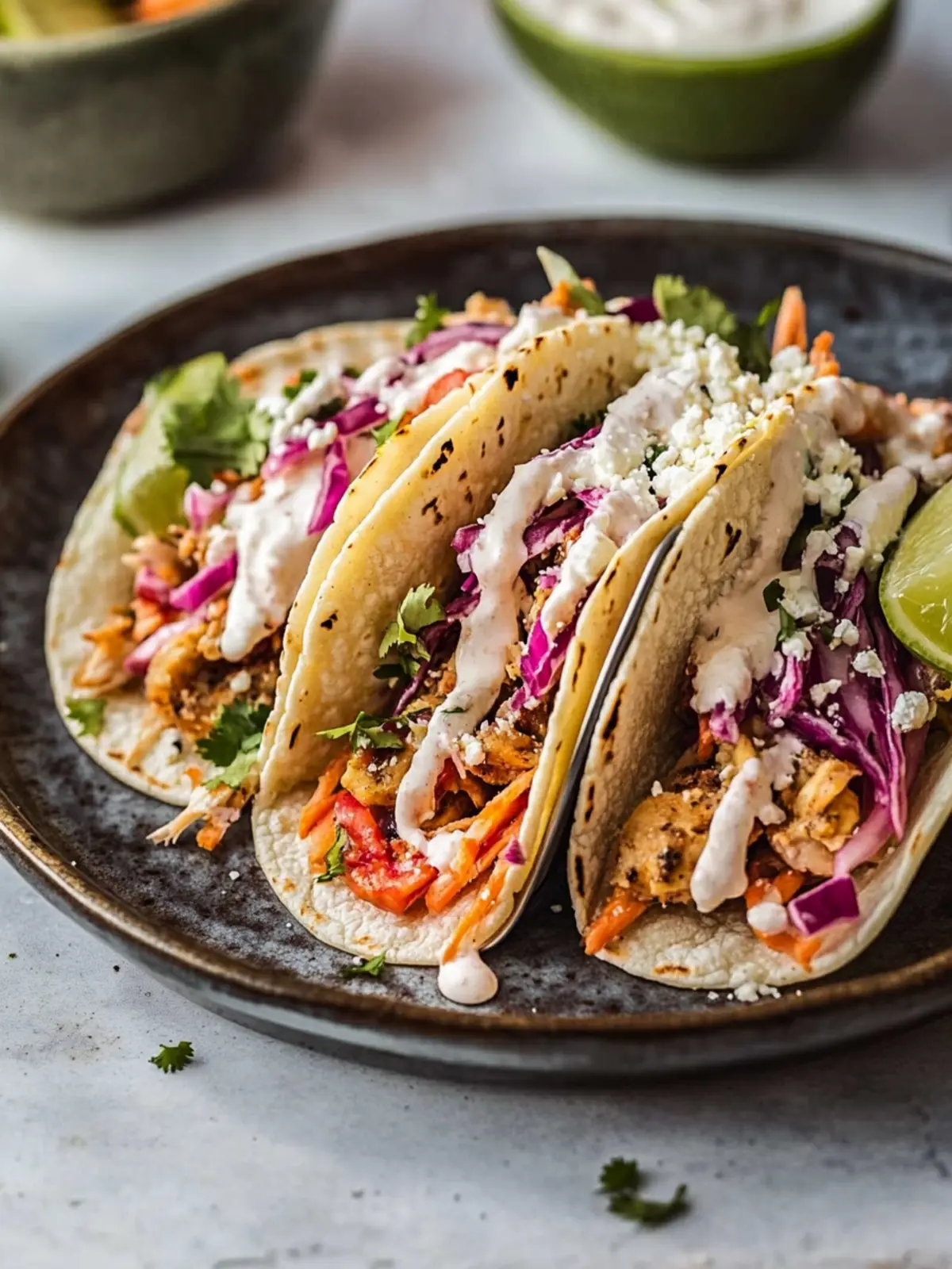 Krönungs-Hühnchen-Tacos – Fusionsküche für jeden Anlass 2 Krönungs-Hühnchen-Tacos – Die ultimative Fusionsküche