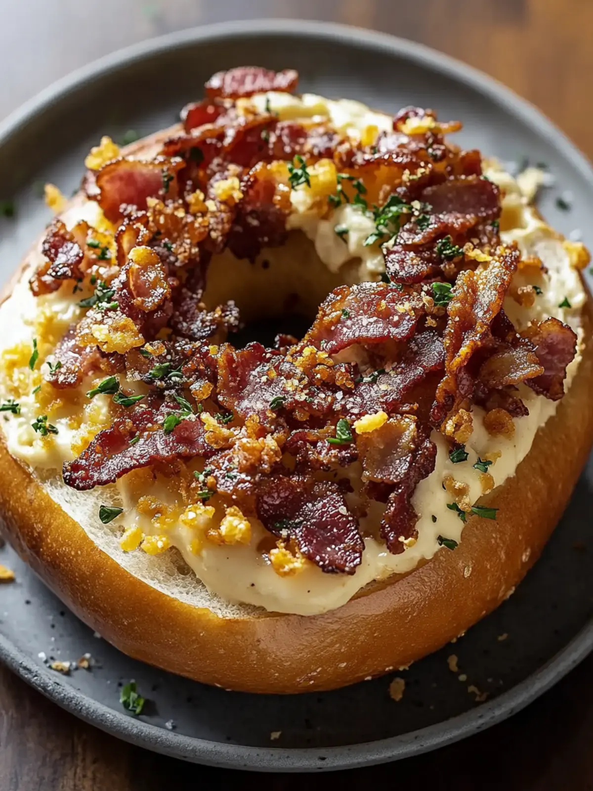 Bacon Bagel Schmelz: Dein perfekter Start in den Tag 3 Bacon Bagel Schmelz