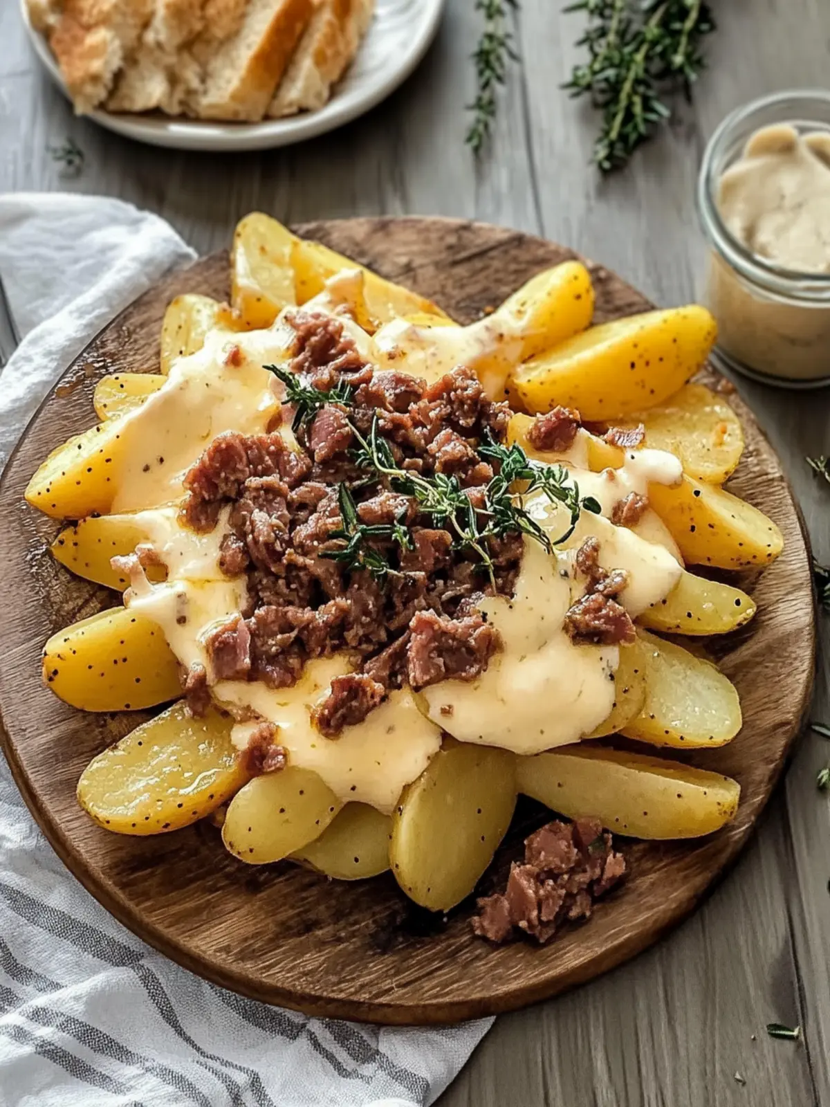 Beladene Pommes mit Hackfleisch und Cheddar – Der perfekte Snack 5 Beladene Pommes mit Hackfleisch und Cheddar