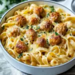 Herzhafter schwedischer Fleischbällchen-Pasta-Auflauf für die Seele 6 Herzhafter schwedischer Fleischbällchen-Pasta-Auflauf, den jeder lieben wird