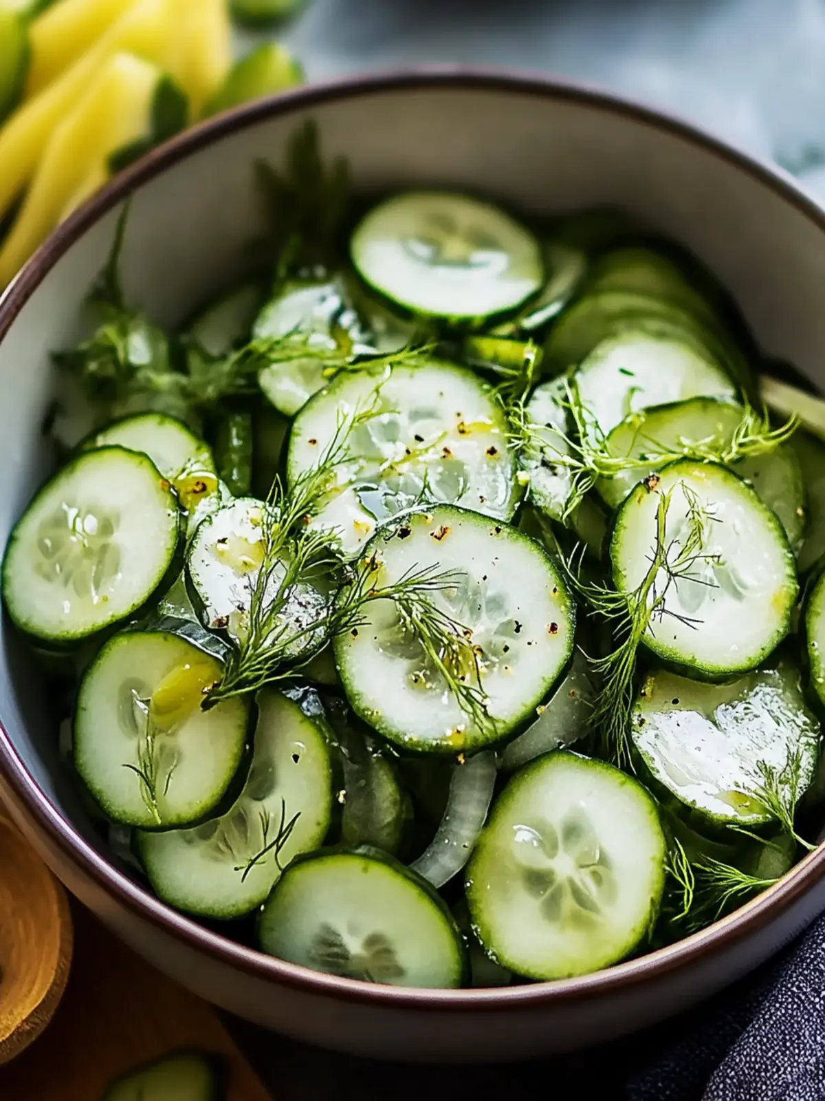 Gurken-Salat: Ultimatives Rezept für erfrischenden Genuss 2 Gurken-Salat: Ein unglaubliches ultimatives Rezept für erfrischenden Geschmack