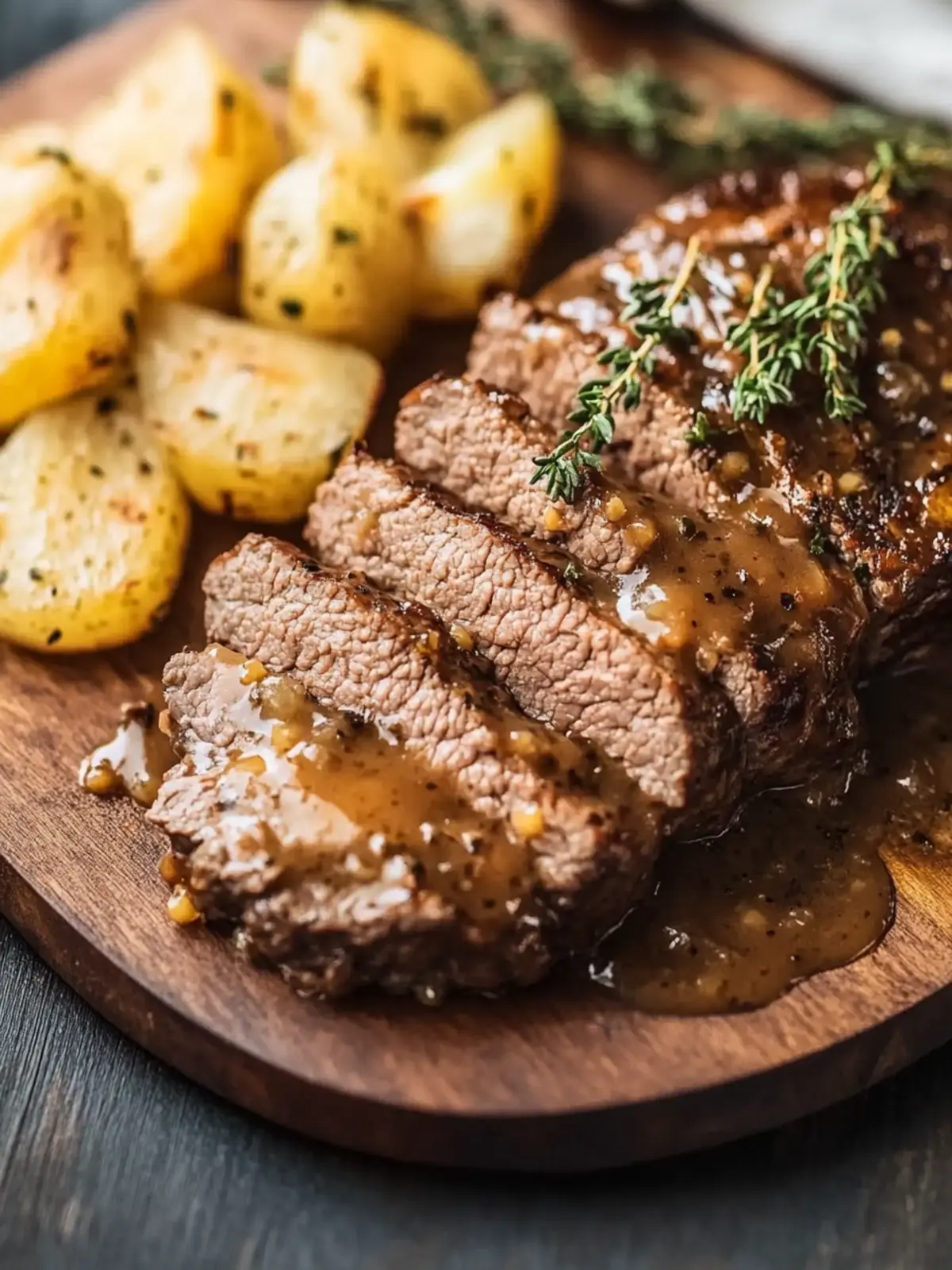 Herzhafter Fleischlaib mit Brauner Soße für ein Zuhause-Gefühl 5 Herzhafter Fleischlaib mit Brauner Soße, der sich wie Zuhause anfühlt